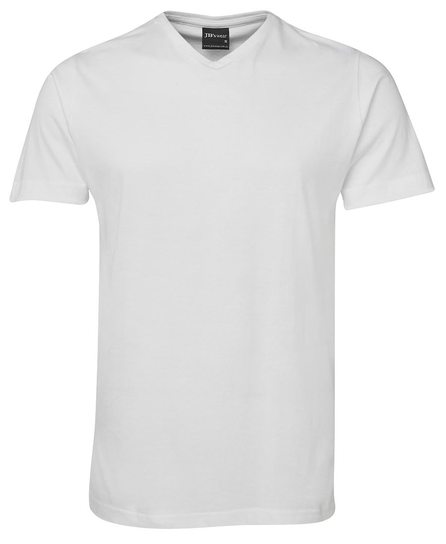 JB's V NECK TEE - White