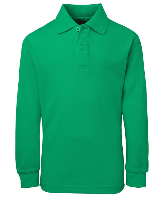 JB's KIDS L/S 210 POLO - Kelly Green