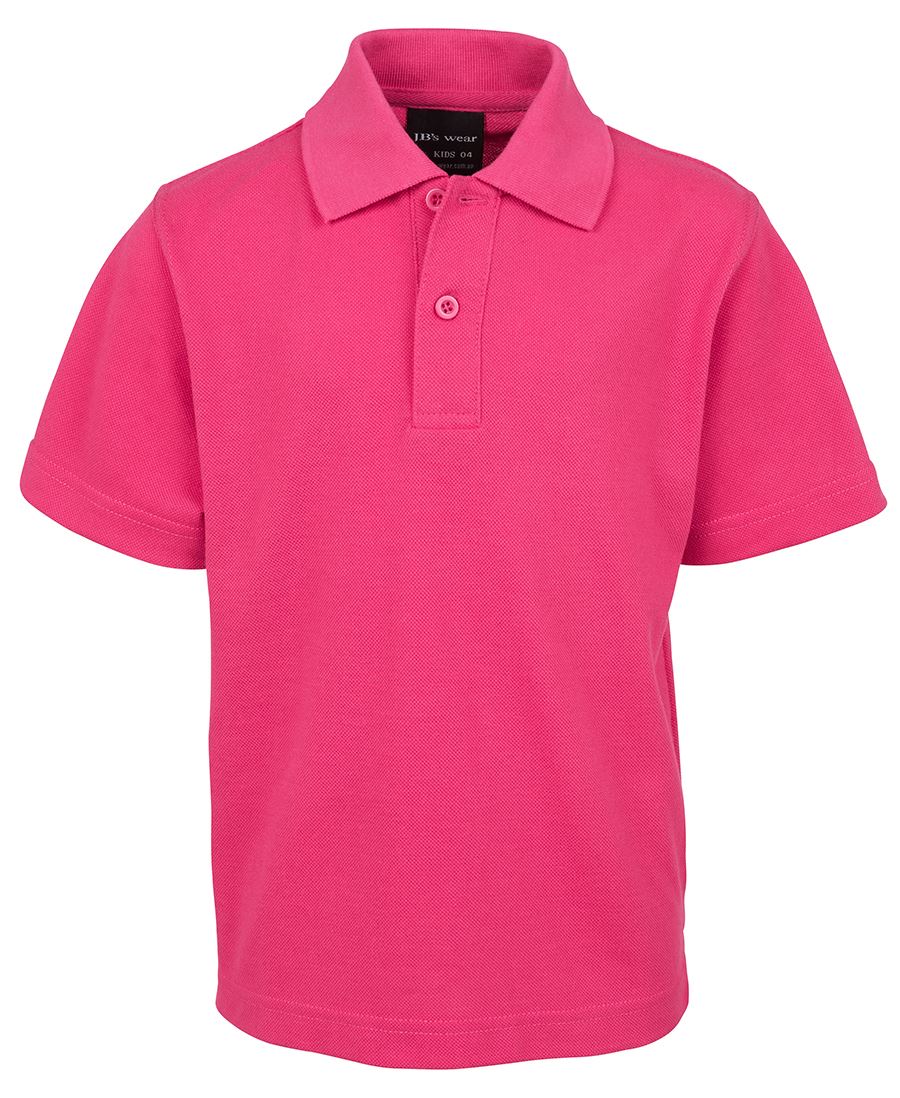 JB's KIDS S/S 210 POLO - Hot Pink
