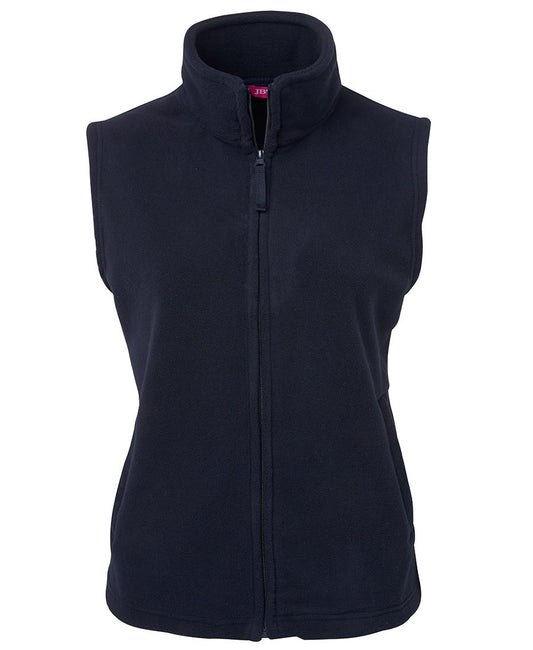 JB's LADIES POLAR VEST - Navy