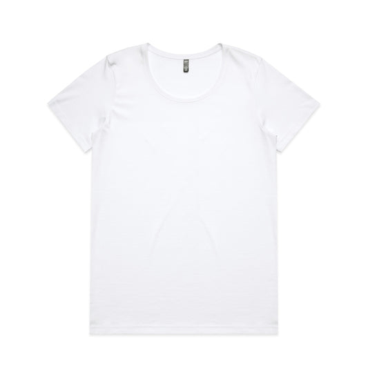 WOS MAPLE SCOOP TEE