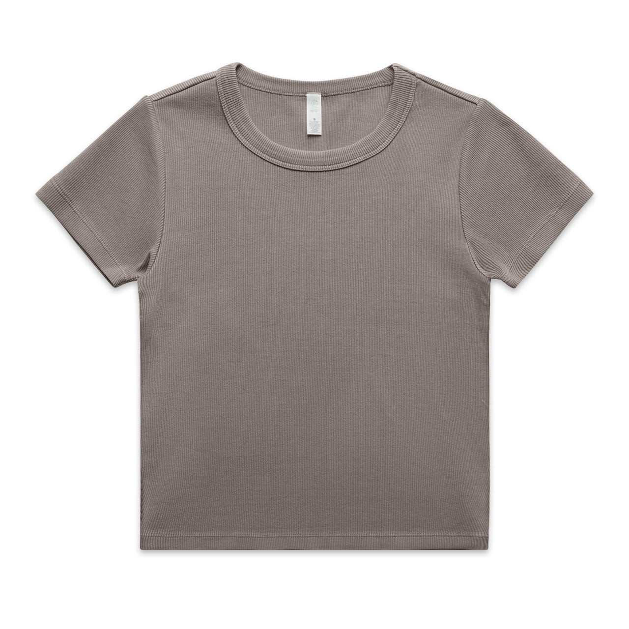 WOS FADED ORGANIC RIB TEE FADED