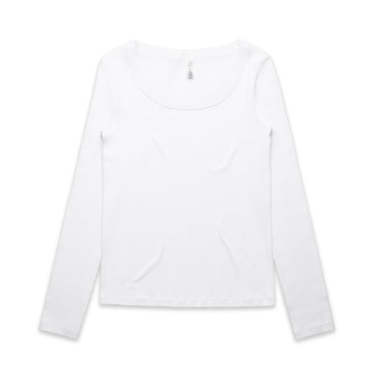 ORGANIC RIB LS TEE