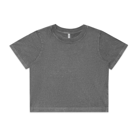 WOS STONE WASH HEAVY CROP