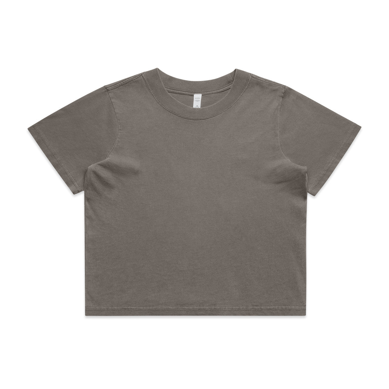 WOS HEAVY FADED CROP TEE FADED