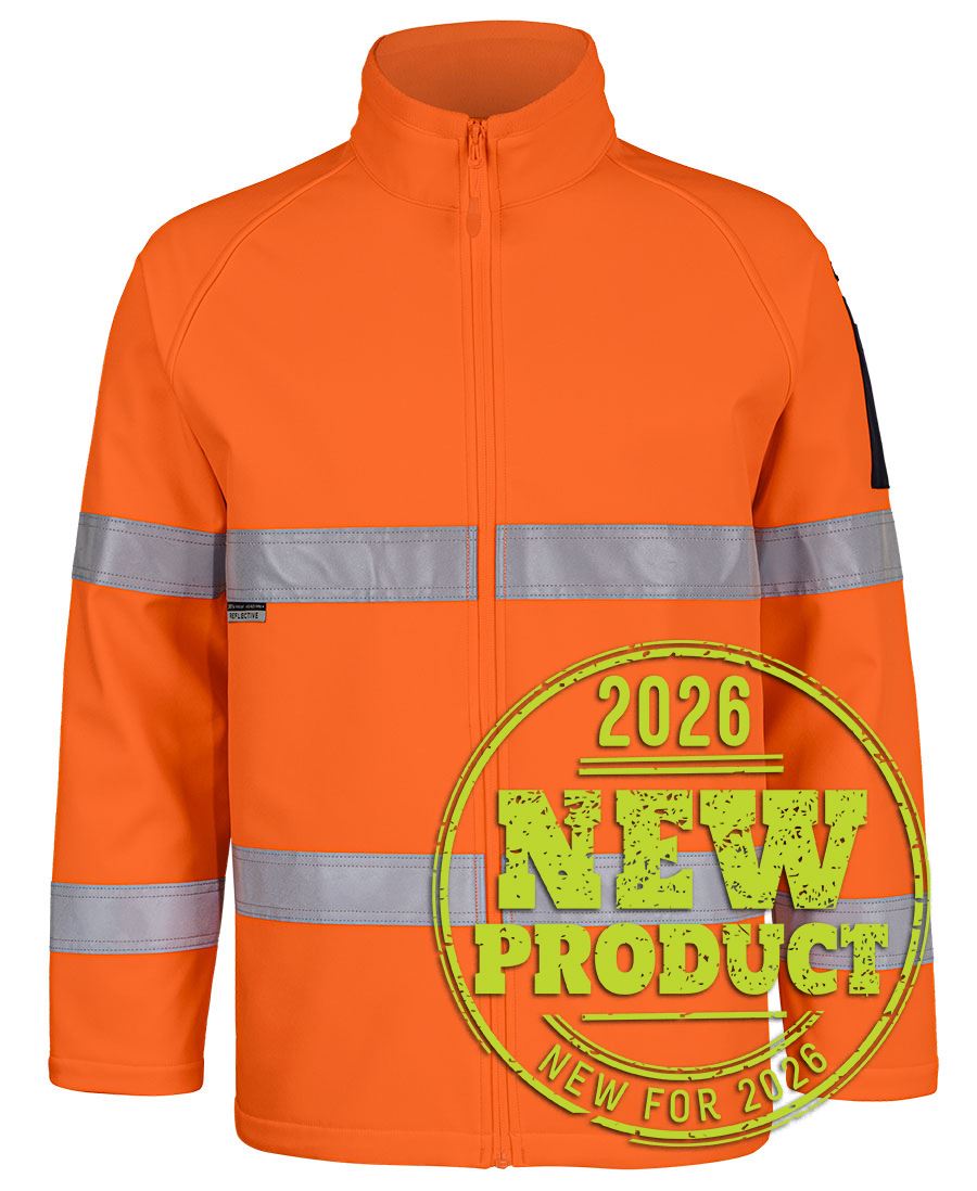 JB's HV 4602.1 (D+N) SOFTSHELL JACKET - Orange