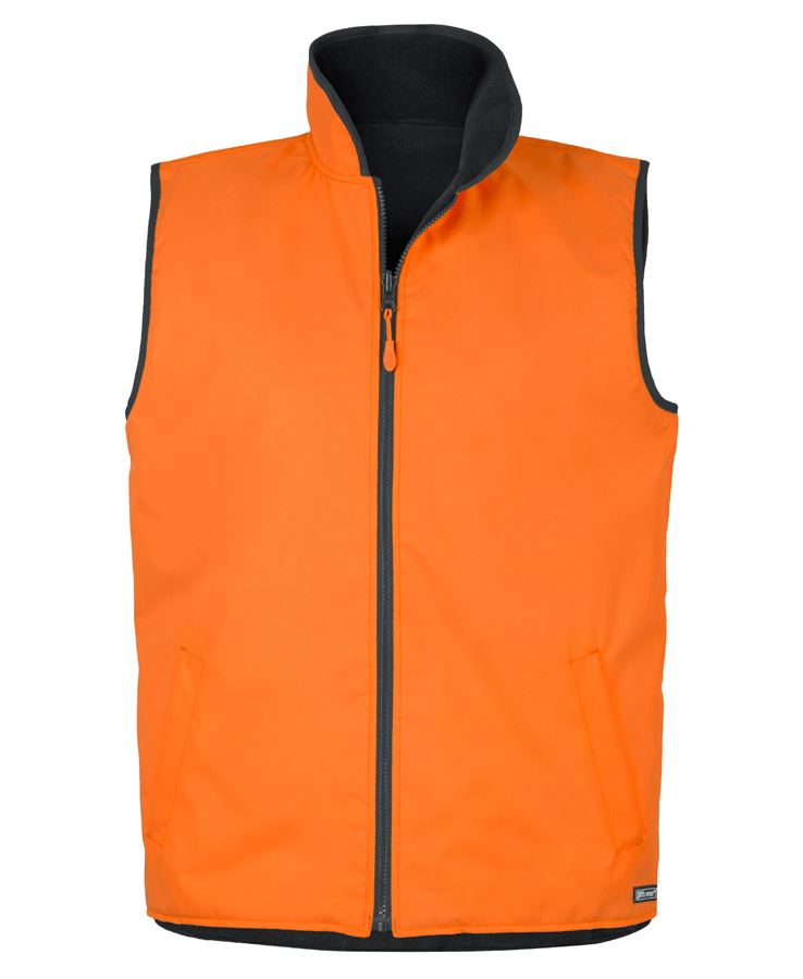 JB's HV 4602.1 REVERSIBLE VEST - Orange/Navy