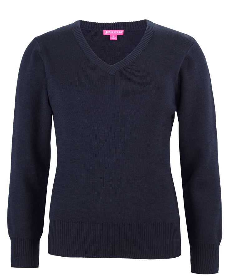 JB's LADIES KNITTED JUMPER - Navy