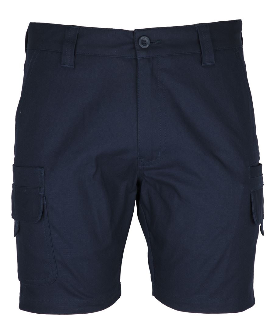 JB's MULTI POCKET STRETCH CANVAS SHORT - Navy