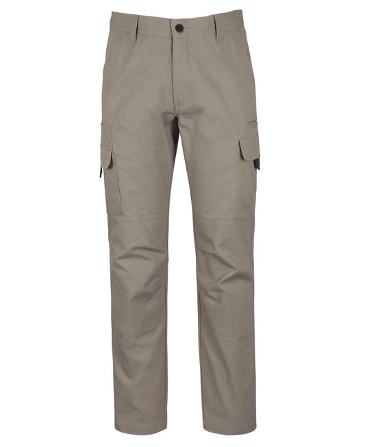 JB's MULTI PKT STRETCH CANVAS PANT - Taupe