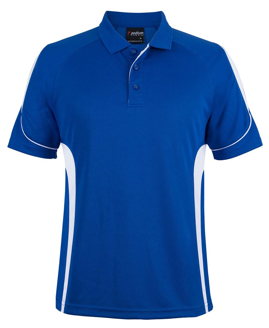 PDM BELL POLO - Royal/White