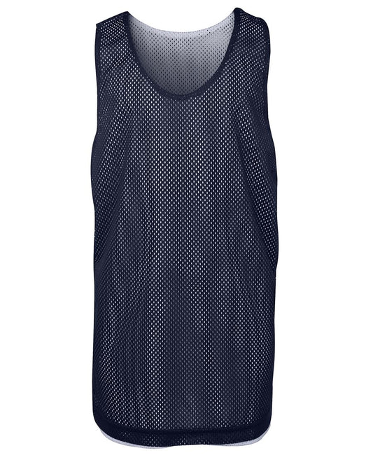PODIUM REVERSIBLE TRAINING SINGLET - Navy/White