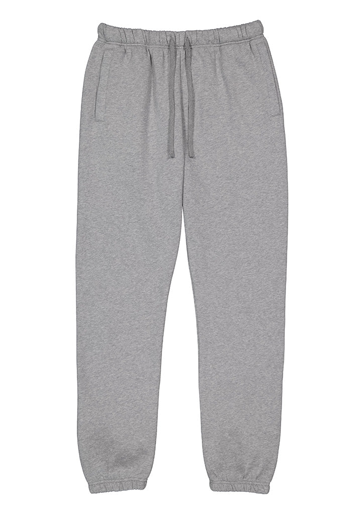 Basis Mens Track Pant - Grey Marle (back)