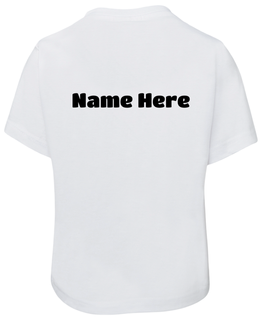 Deniliquin District Soccer for Joeys & Kangas with logo & Name - Pre Order