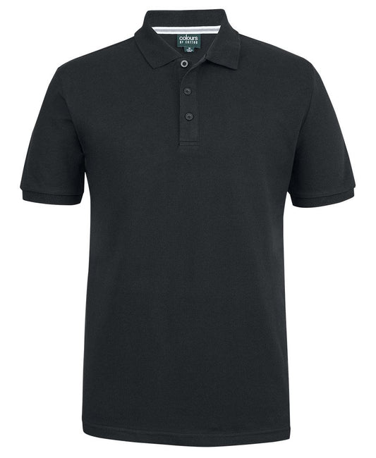 C of C PIQUE POLO - Black