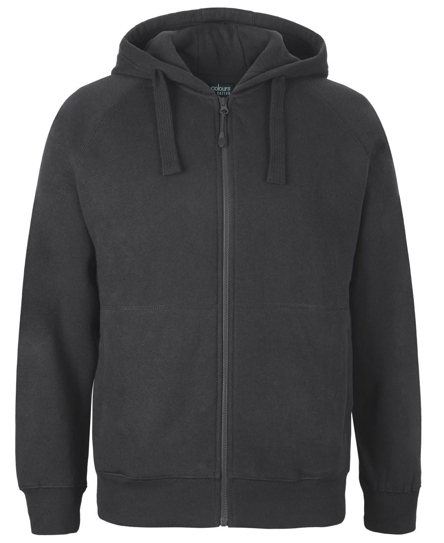 C of C FULL ZIP FLEECY HOODIE - Gunmetal