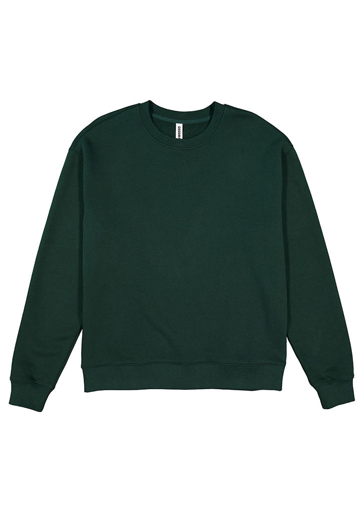 Everyday Mens Crew Sweatshirt - Scarab Green (back)