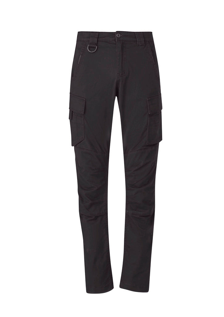Mens Streetworx Curved Cargo Pant Charcoal back