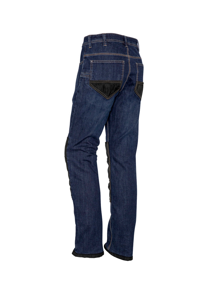 Mens CORDURA® Stretch Denim Work Jean Denim back