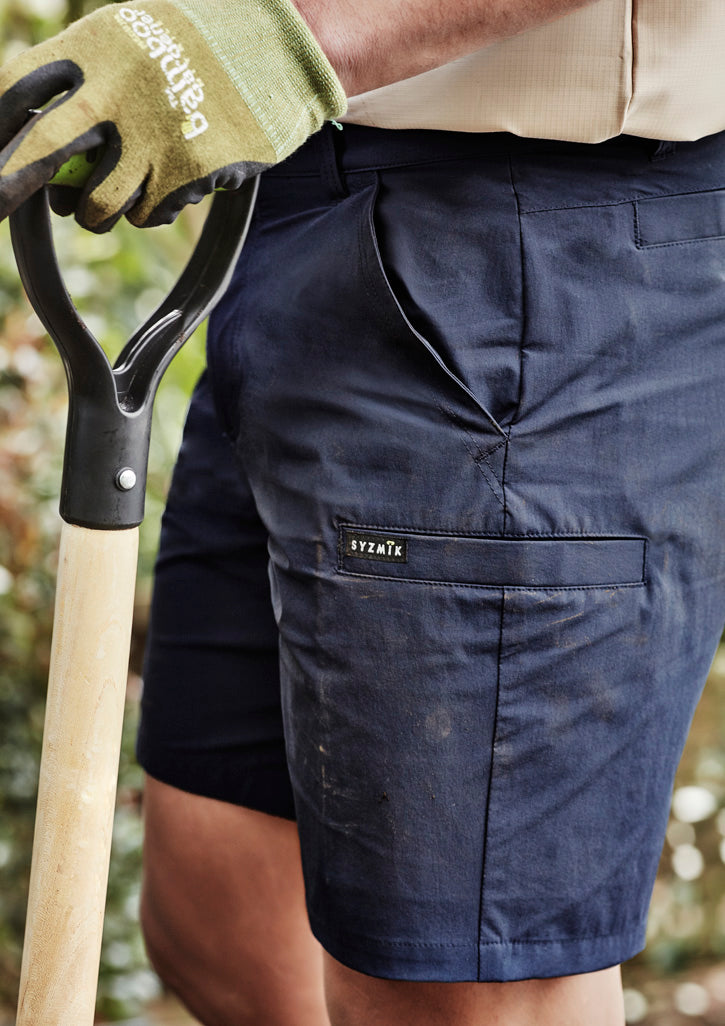 Mens Lightweight Outdoor Short Navy back