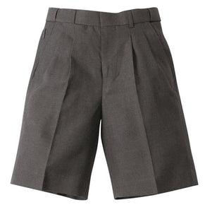 Boys Melange Extendable School Shorts -SHOM155