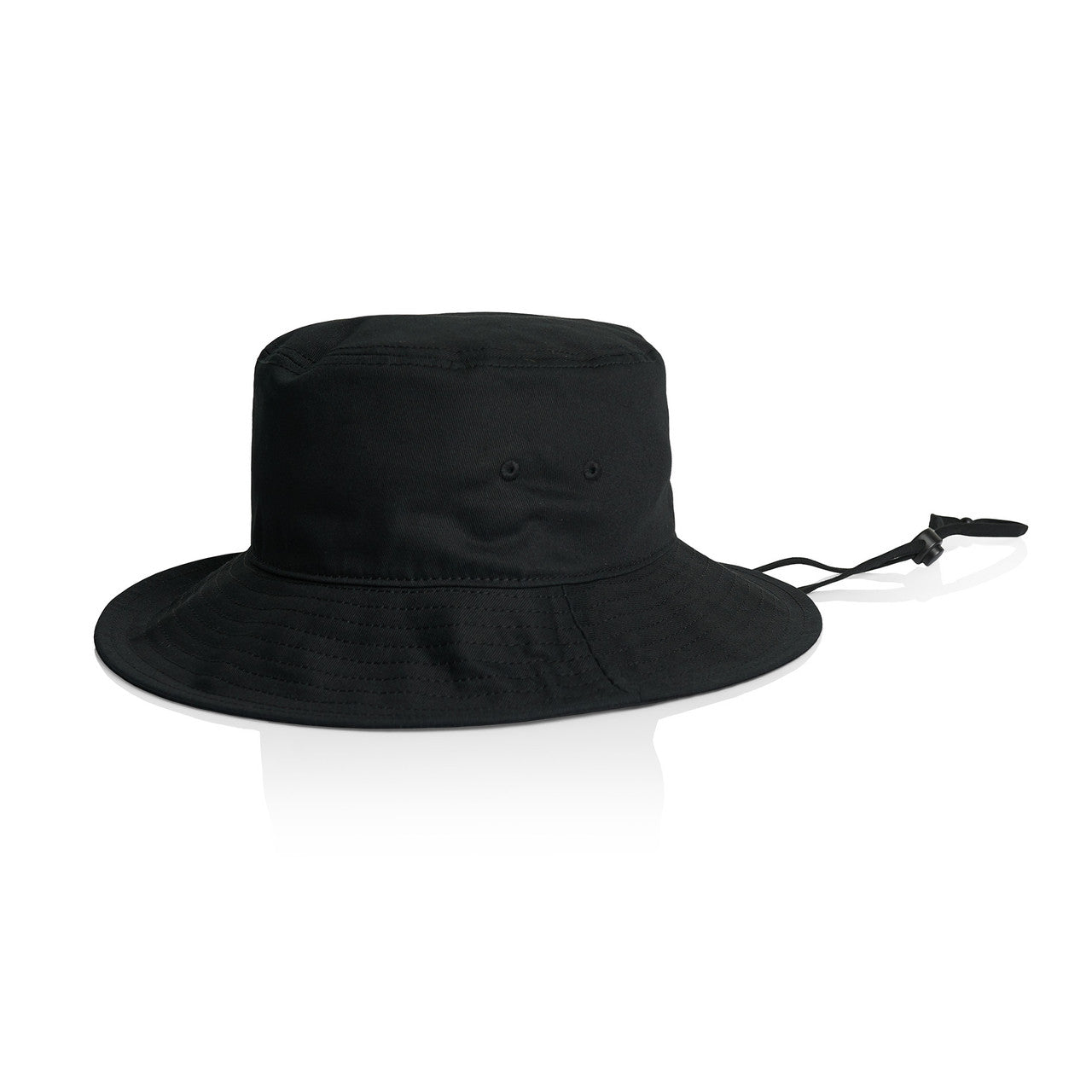 WIDE BRIM BUCKET HAT BLACK ONE SIZE