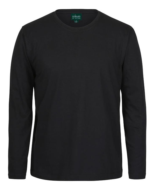JB's L/S NON CUFF TEE - Black