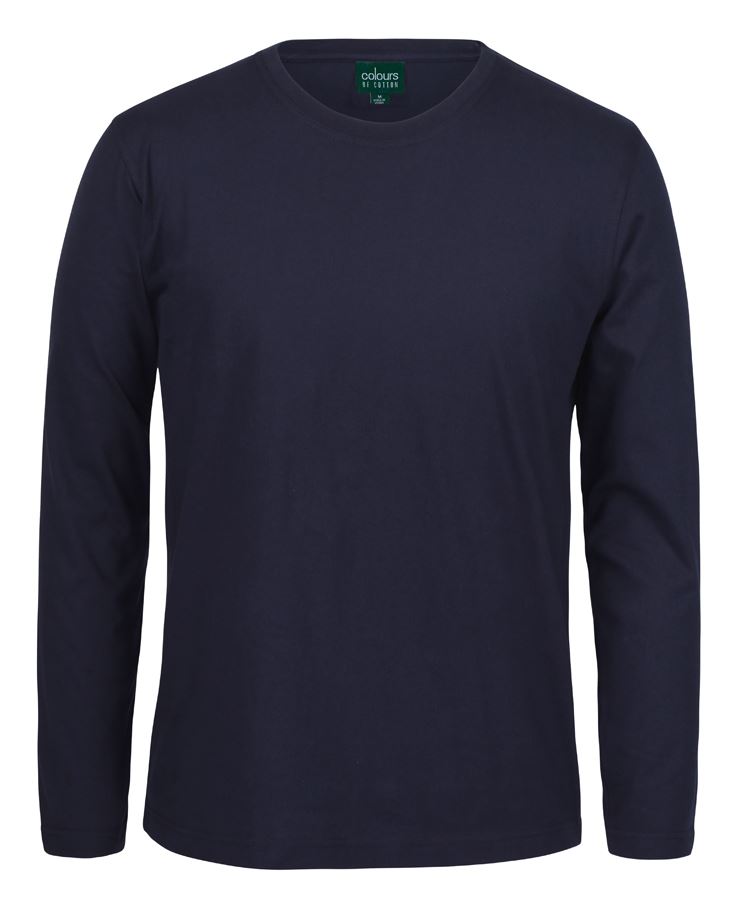 JB's L/S NON CUFF TEE - Navy
