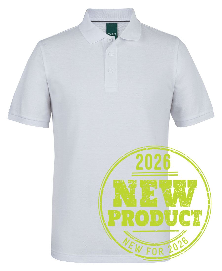 C of C CLASSIC POLO - White