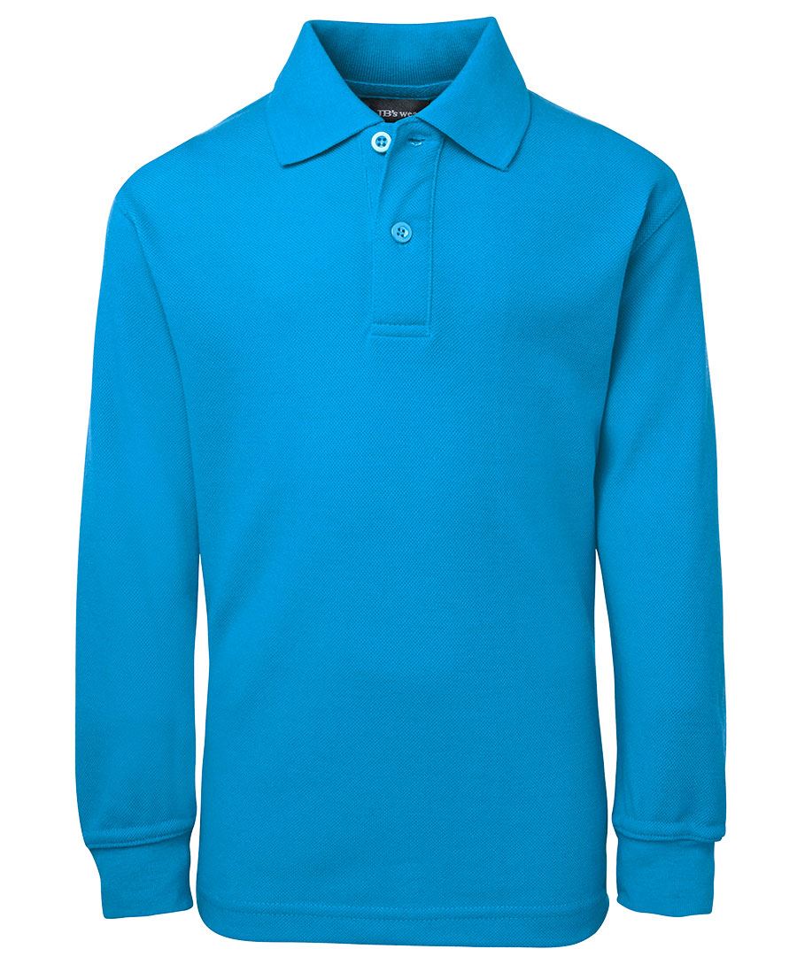 JB's KIDS L/S 210 POLO - Aqua