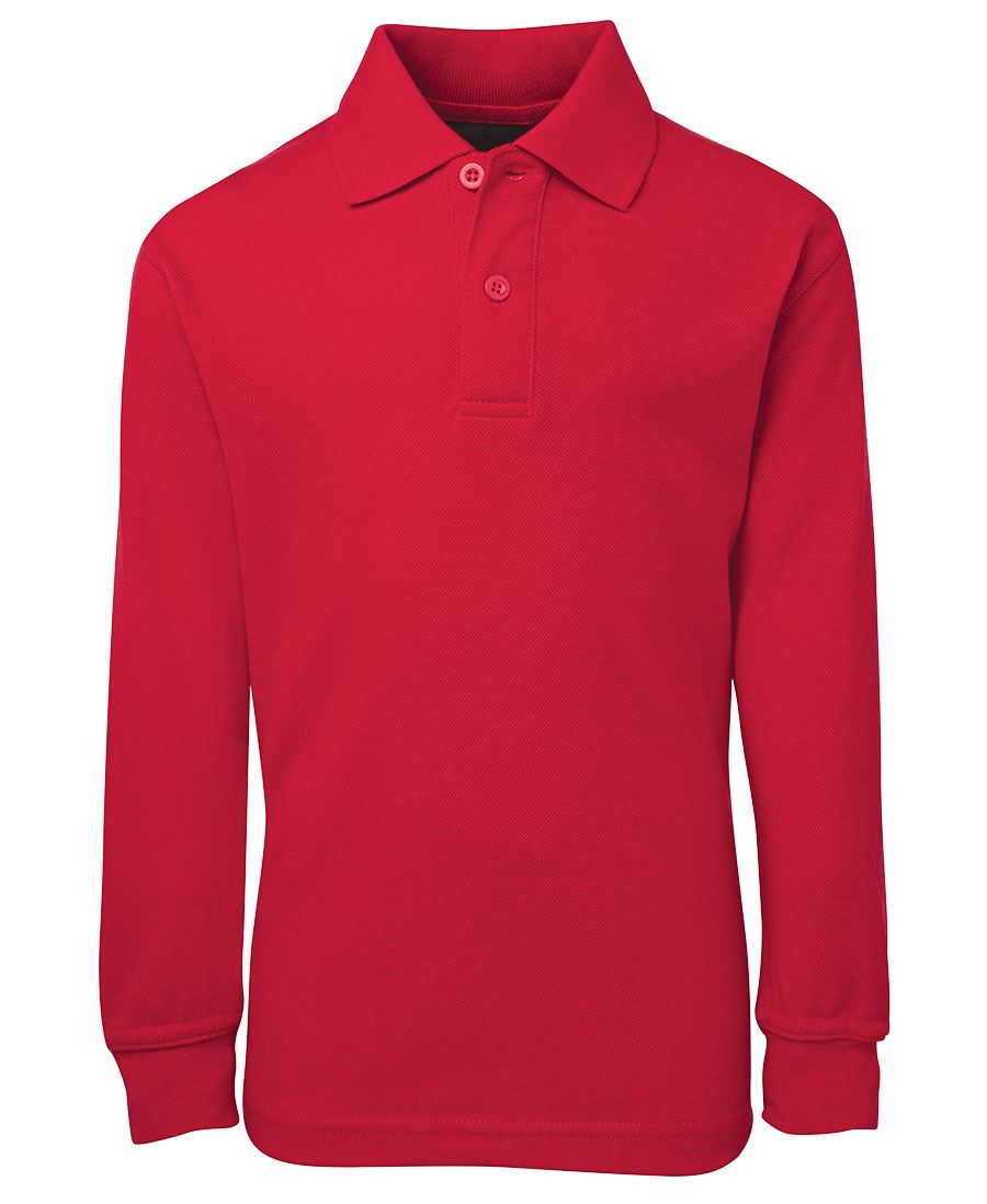 JB's KIDS L/S 210 POLO - Red