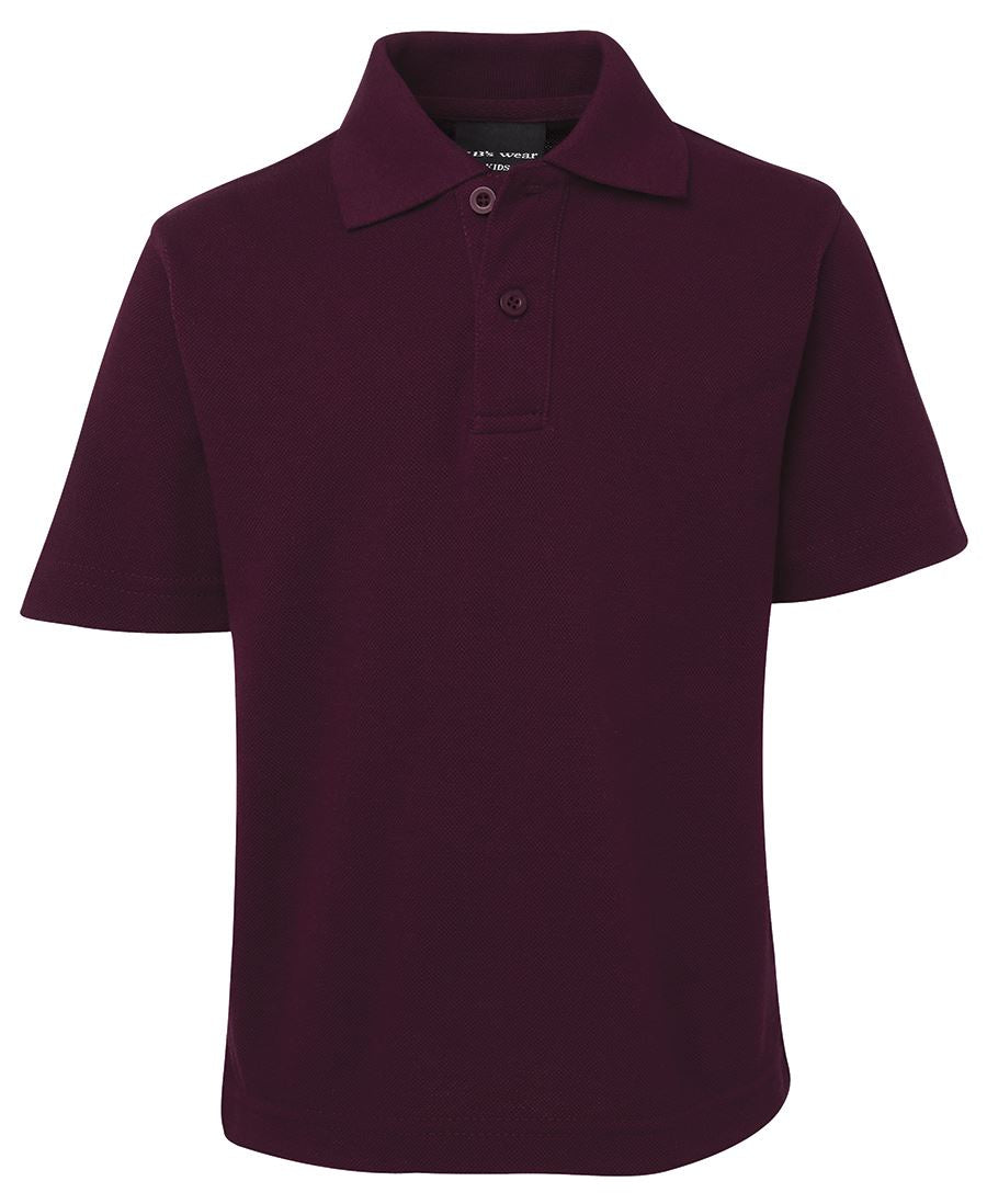 JB's KIDS S/S 210 POLO - Maroon