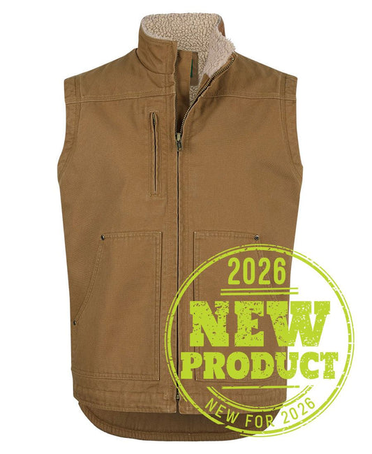 C of C BARN VEST - Camel