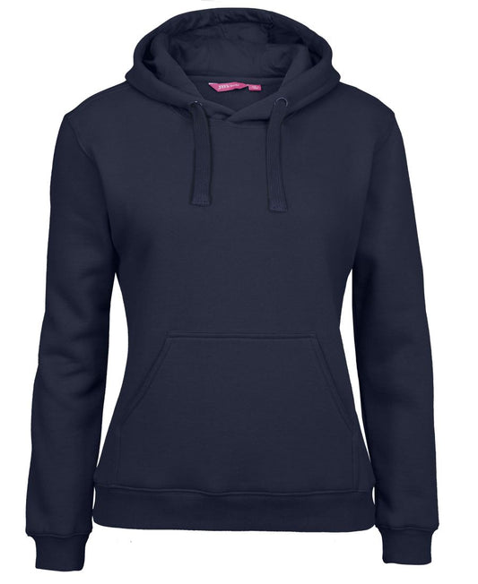 JB's LADIES FLEECY HOODIE - Navy