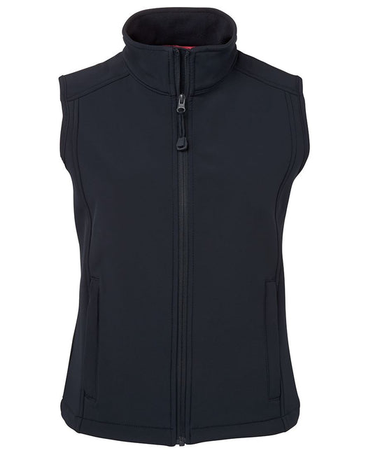 JB's LADIES LAYER (SOFTSHELL) VEST - Navy