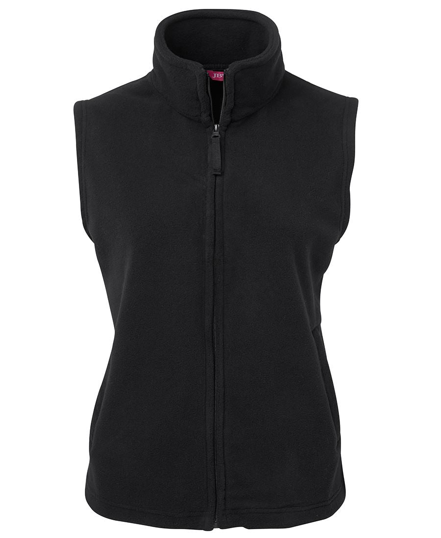 JB's LADIES POLAR VEST - Black