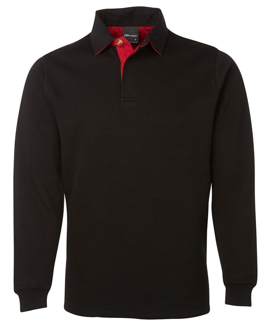 JB's 2 TONE RUGBY - Black/Red
