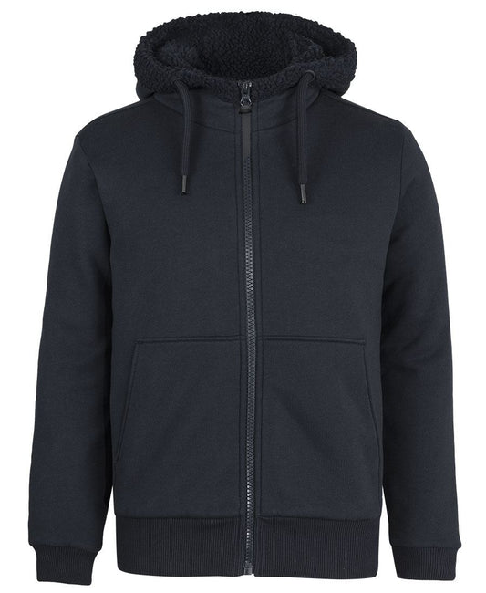 JB's PREMIUM FULL ZIP 670G SHEPHERD HOODIE - Black/Black
