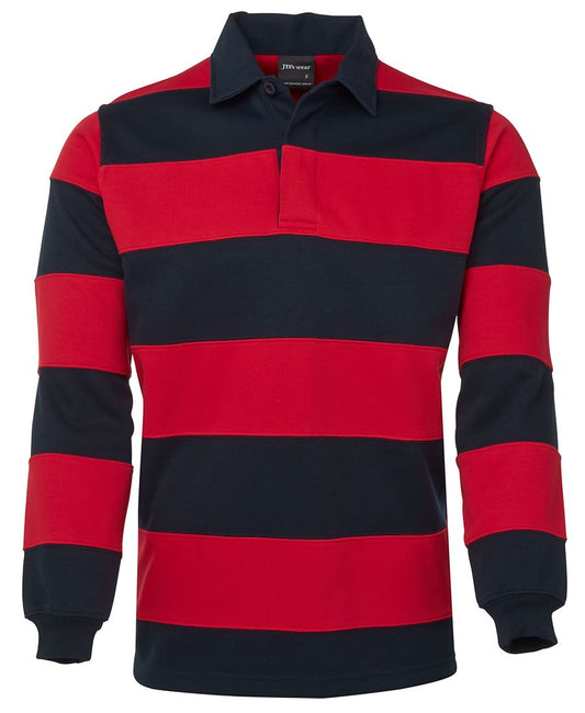 JB's RUGBY STRIPED - Navy/Red