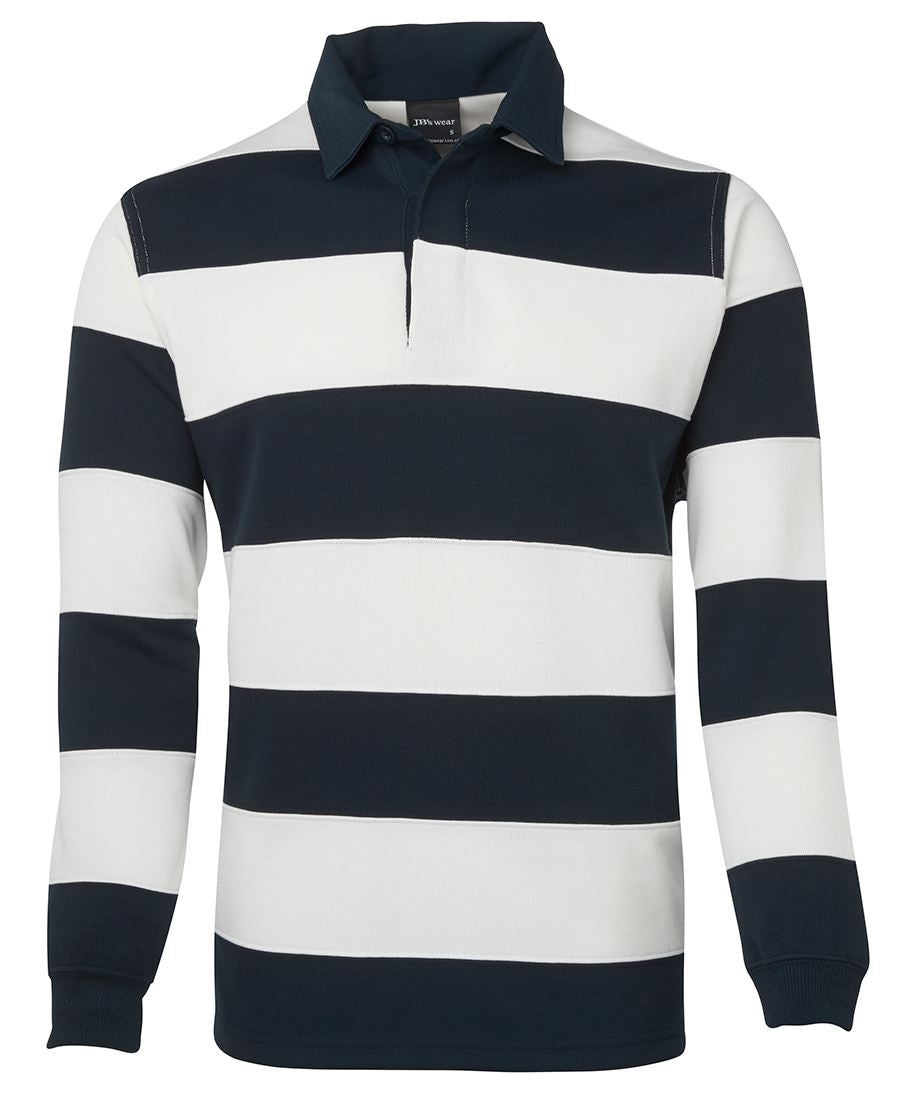 JB's RUGBY STRIPED - Navy/White
