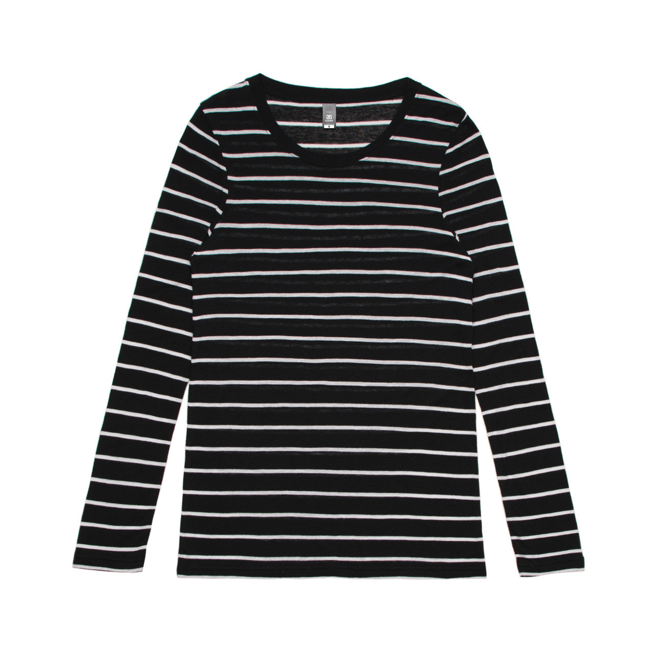 FINE STRIPE L/S TEE