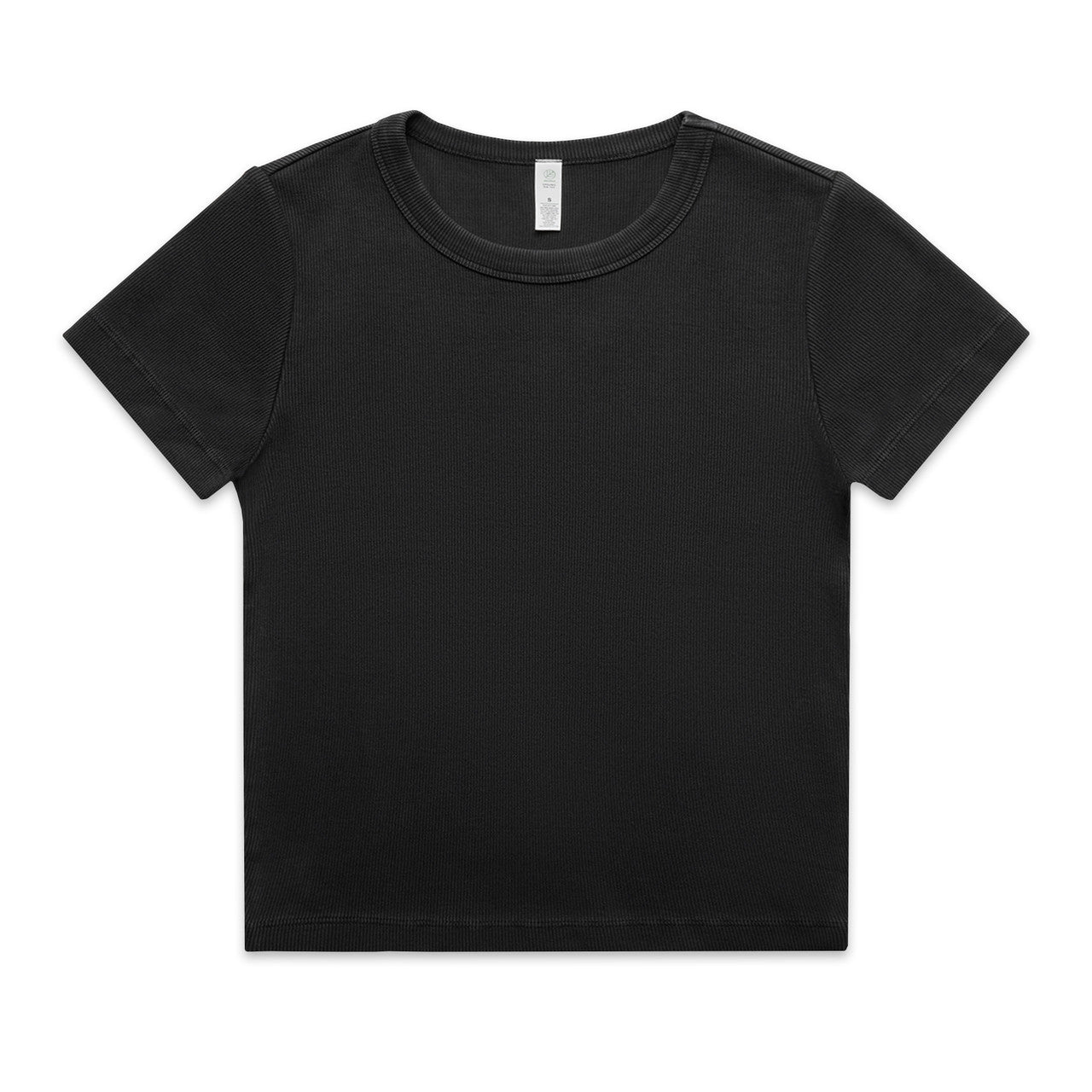 WOS FADED ORGANIC RIB TEE FADED