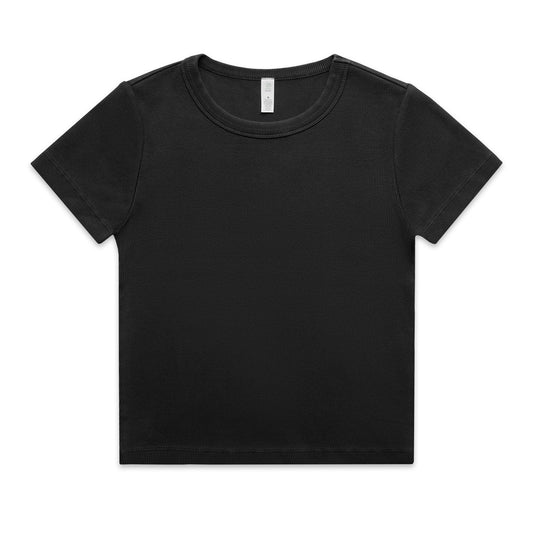 WOS FADED ORGANIC RIB TEE FADED
