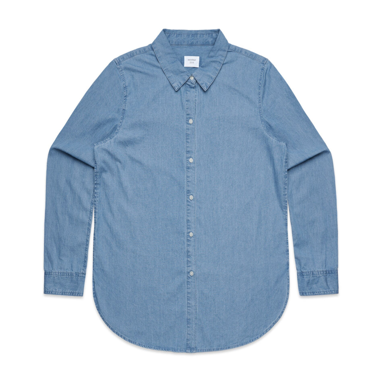 WOMENS BLUE DENIM SHIRT