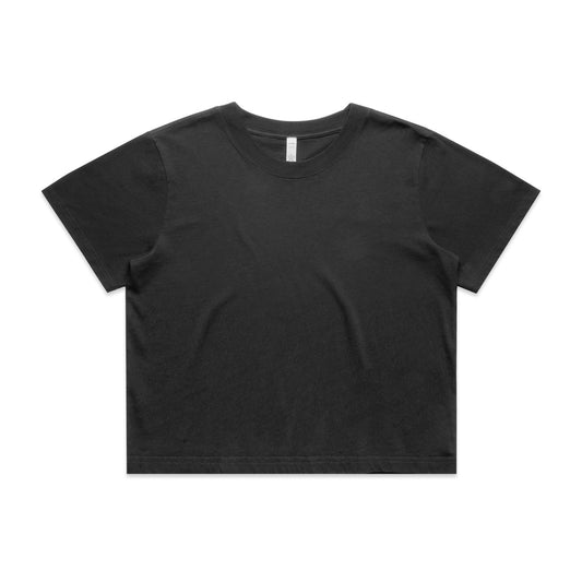 WOS HEAVY FADED CROP TEE FADED
