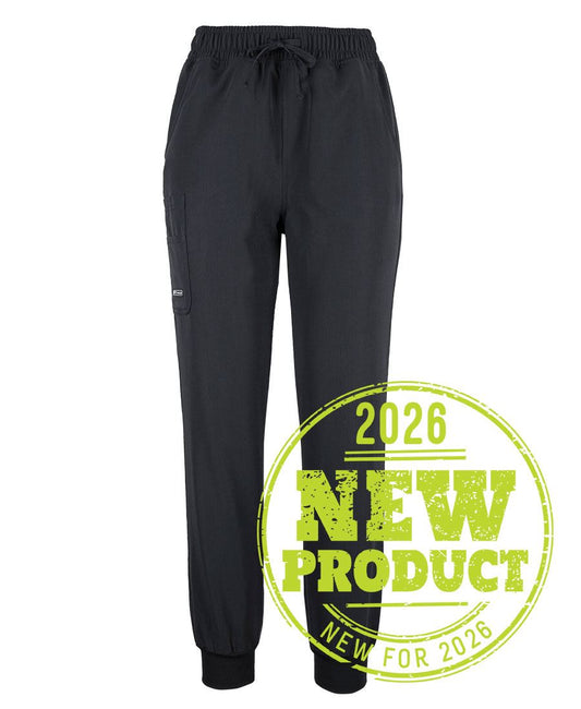 JB's LADIES NU SCRUB JOGGER - Black
