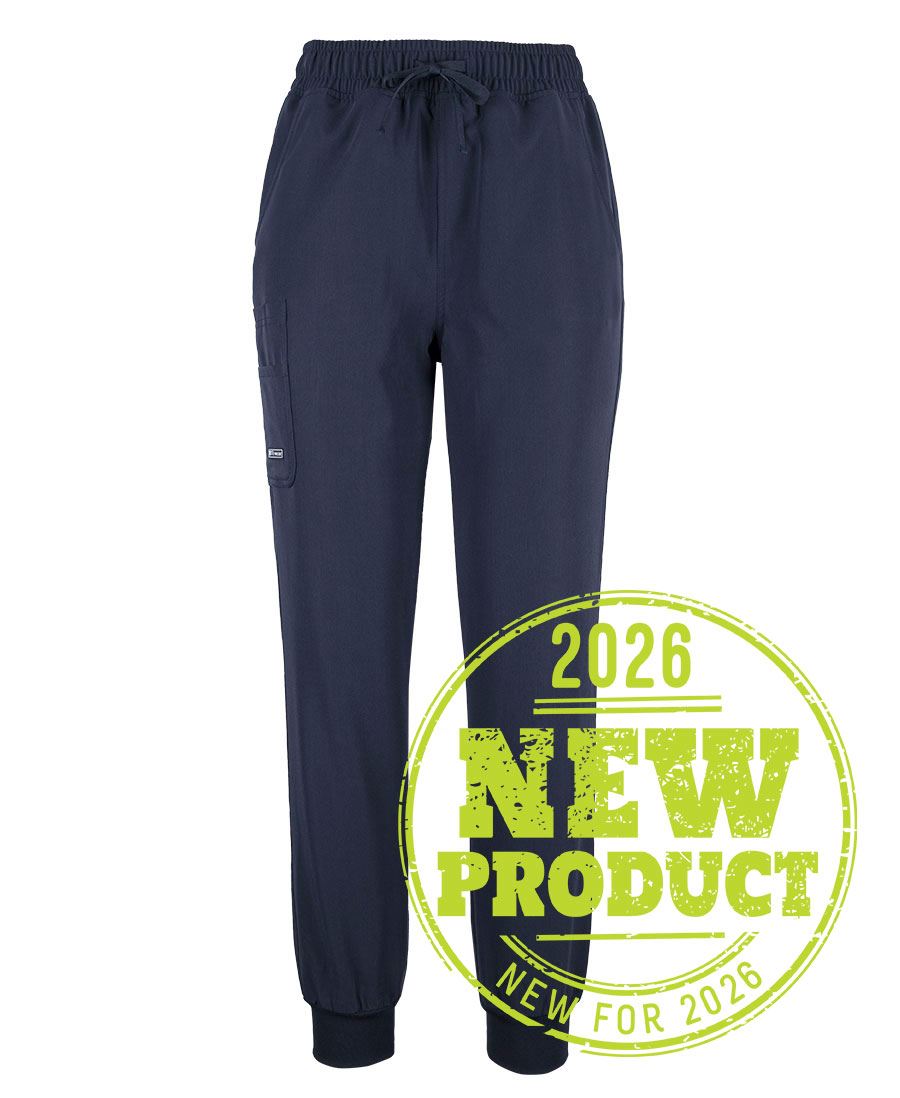 JB's LADIES NU SCRUB JOGGER - Navy
