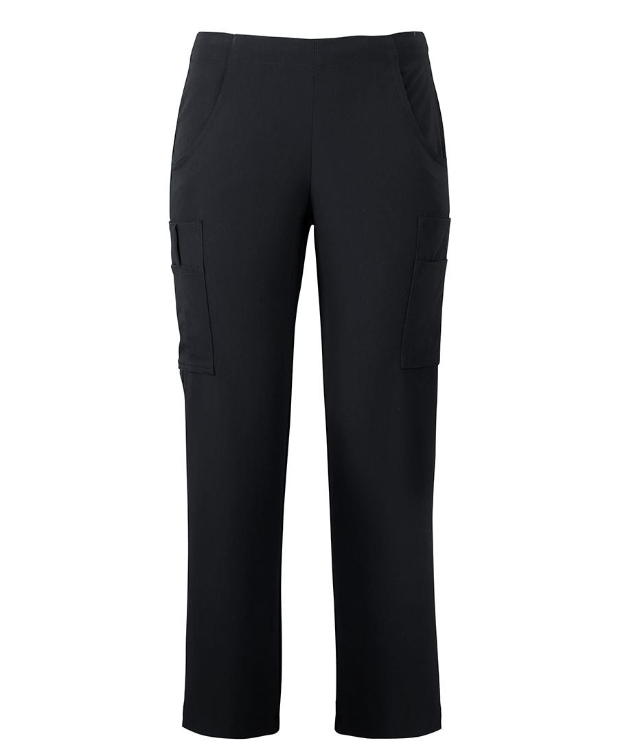 JB's LADIES NU SCRUB CARGO PANT - Black
