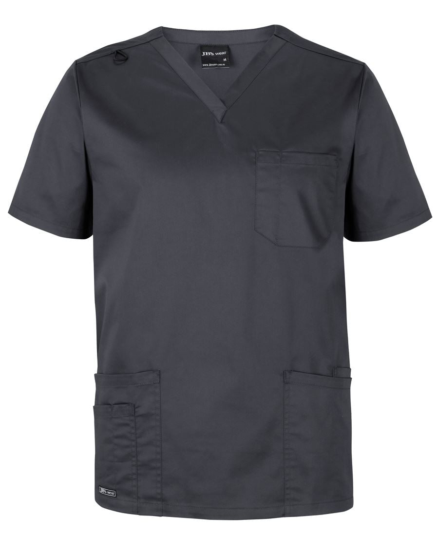 JB's UNISEX PREMIUM SCRUBS TOP - Charcoal
