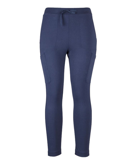 JB's LADIES STRETCH POCKET PONTE PANT - Navy